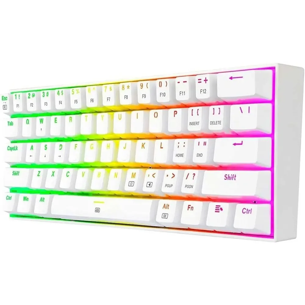 Redragon K630 Dragonborn 60% RGB Hot-Swappable Mechanical Gaming Keyboard NIB
